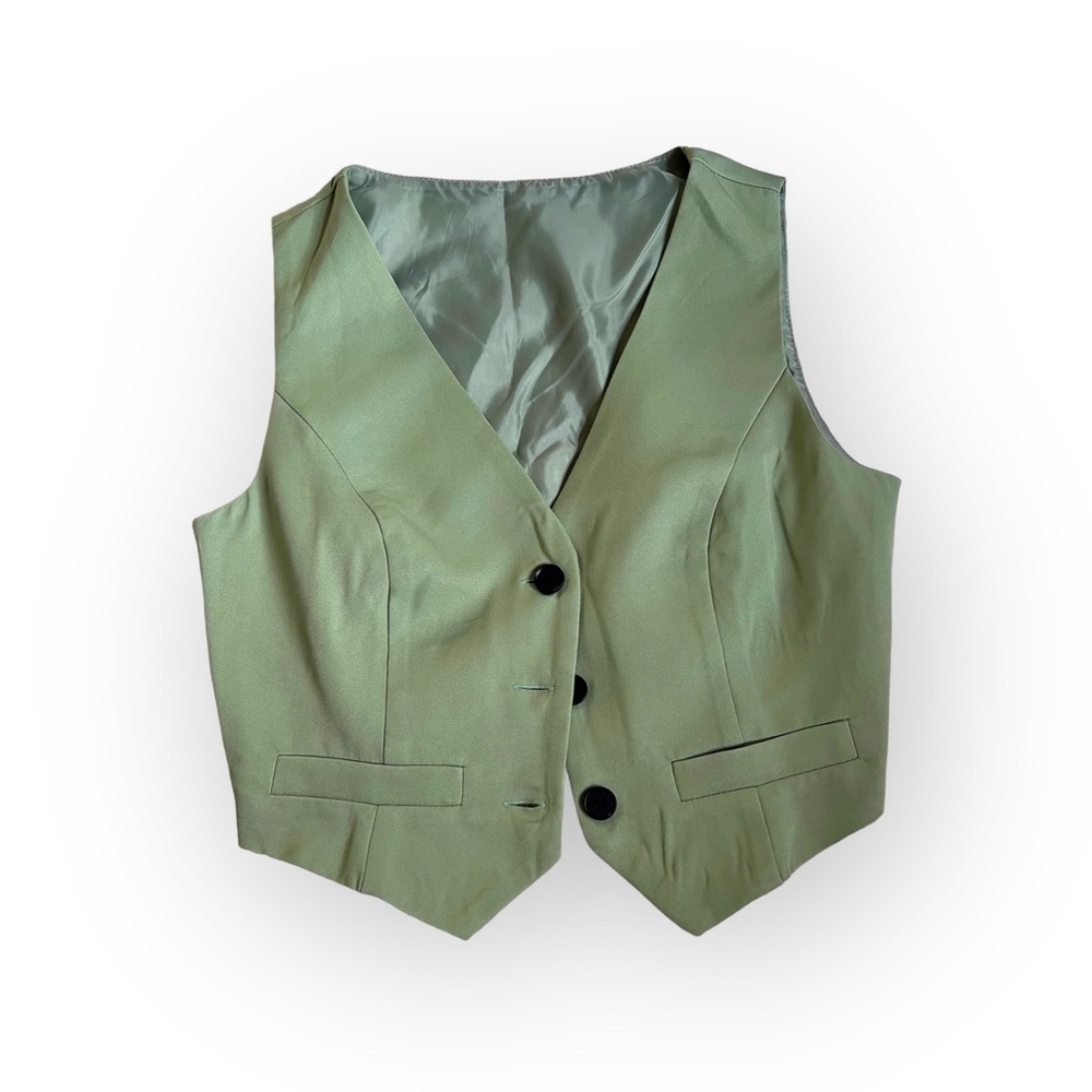 Sage Green Vest